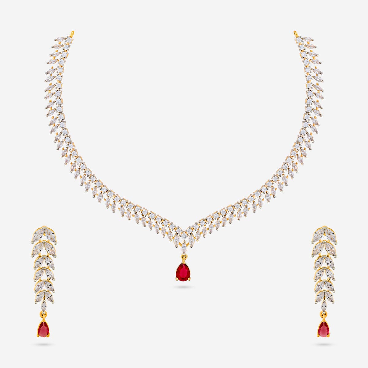 Zircon Necklace Zircon Necklace 194070