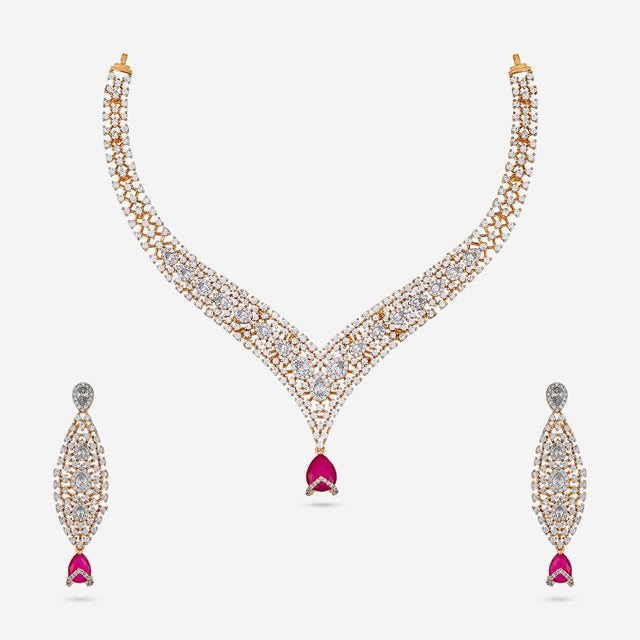 Zircon Necklace Zircon Necklace 199236