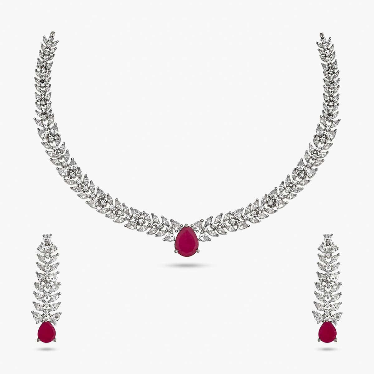 Zircon Necklace Zircon Necklace 185345