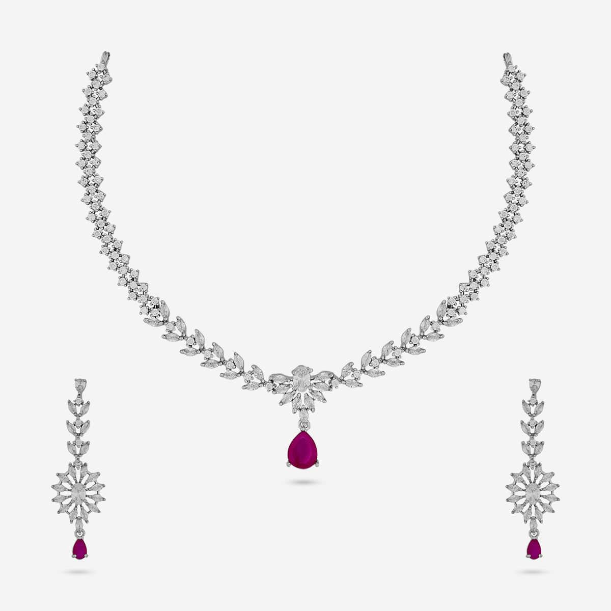 Zircon Necklace Zircon Necklace 188752
