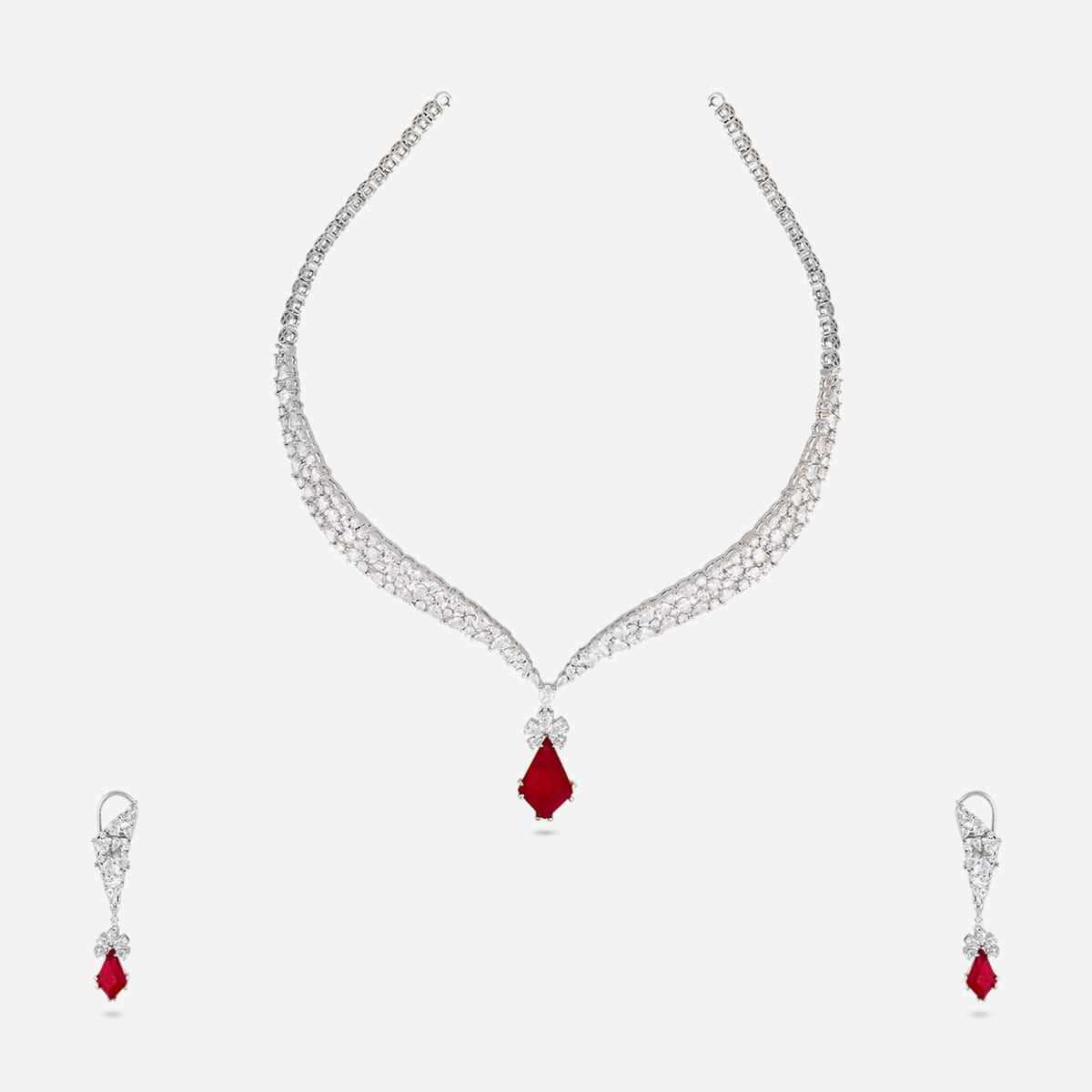 Zircon Necklace Zircon Necklace 202645