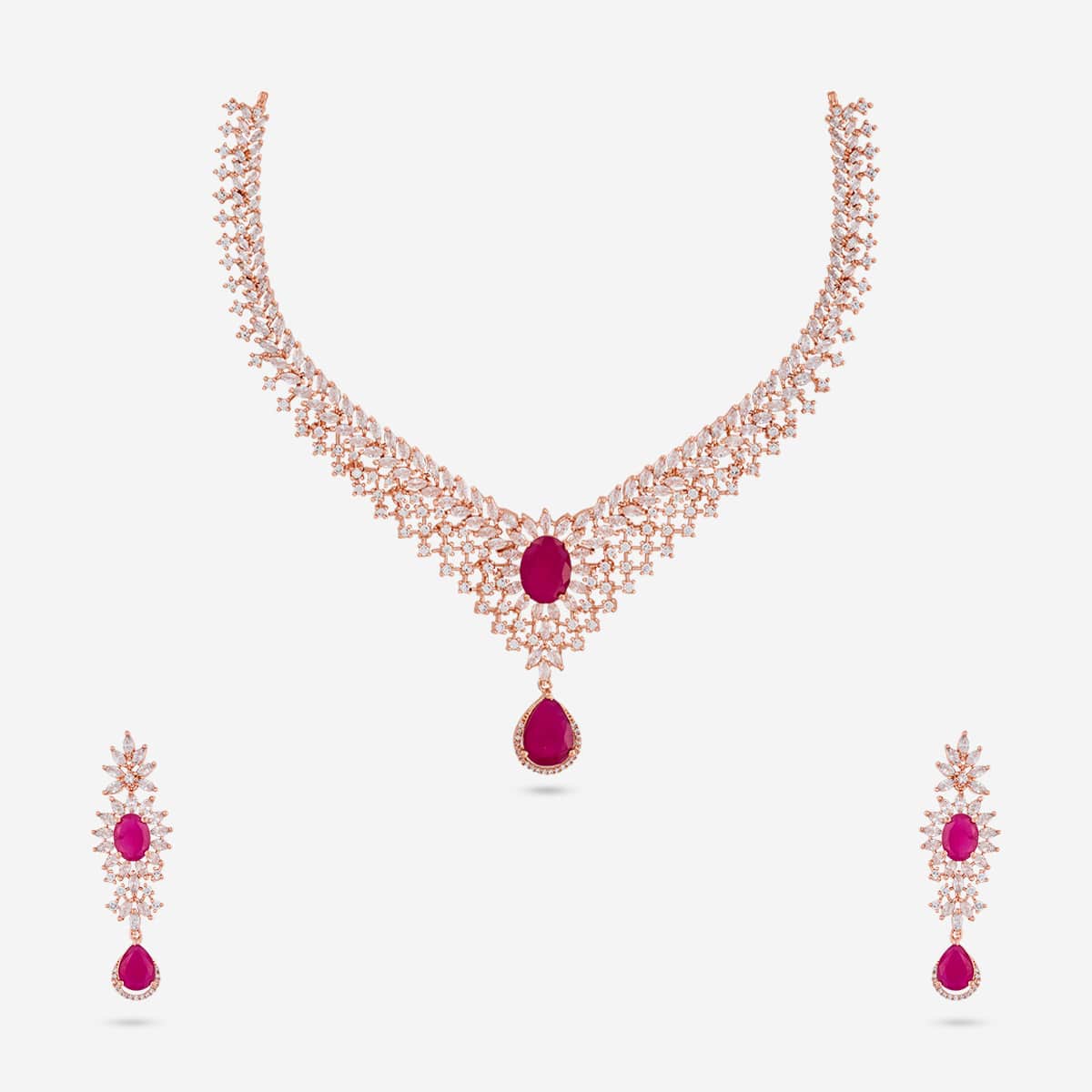 Zircon Necklace Zircon Necklace 190820