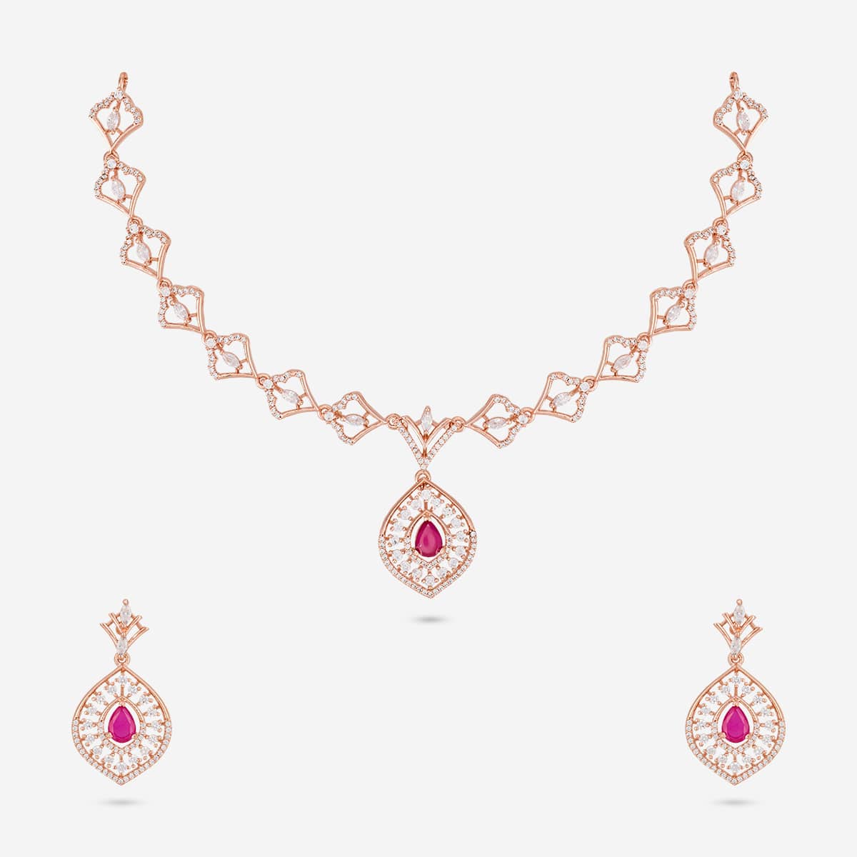 Zircon Necklace Zircon Necklace 190921