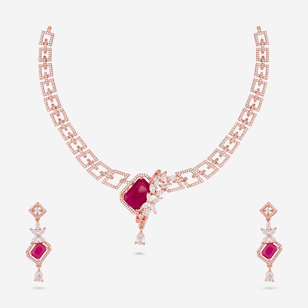 Zircon Necklace Zircon Necklace 191701