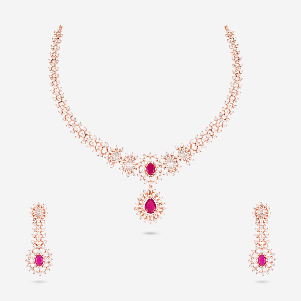 Zircon Necklace Zircon Necklace 191702