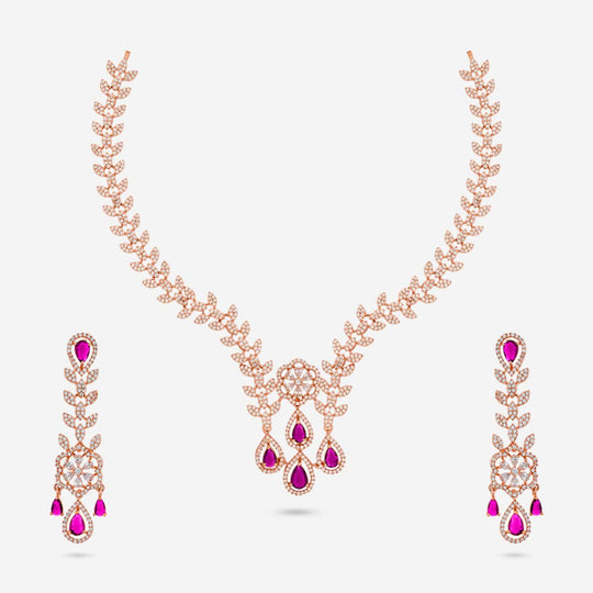 Zircon Necklace Zircon Necklace 191708