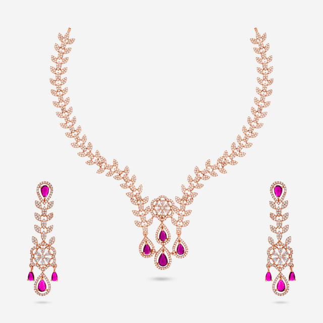 Zircon Necklace Zircon Necklace 191708
