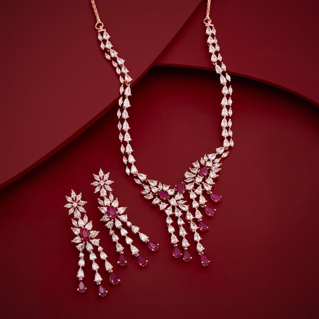 Zircon Necklace Zircon Necklace 191709