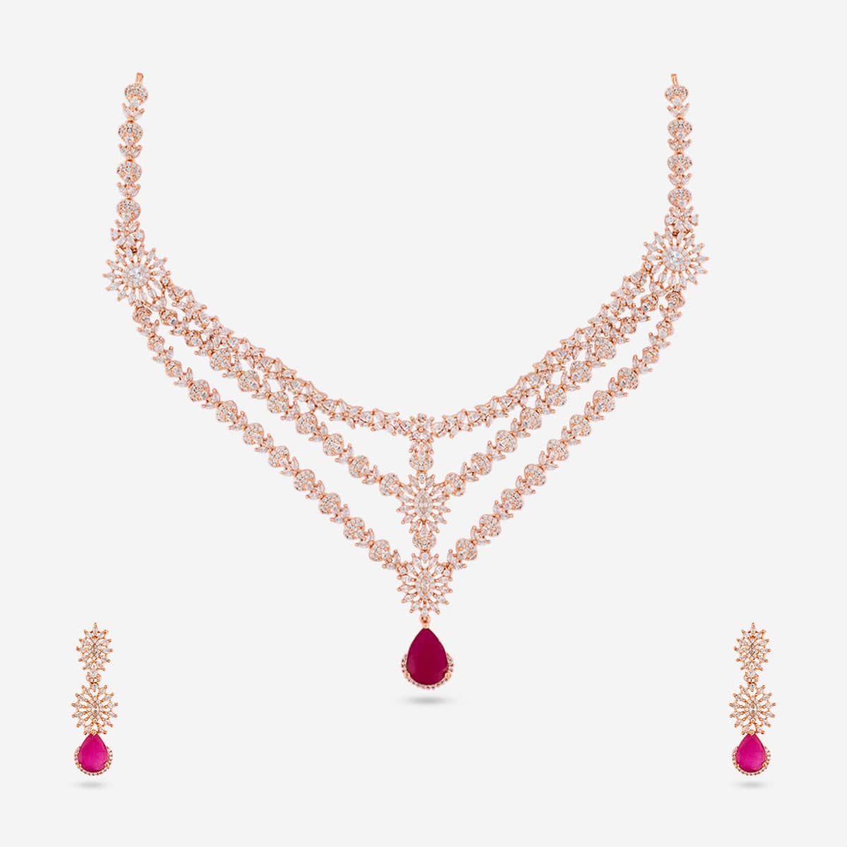 Zircon Necklace Zircon Necklace 193776