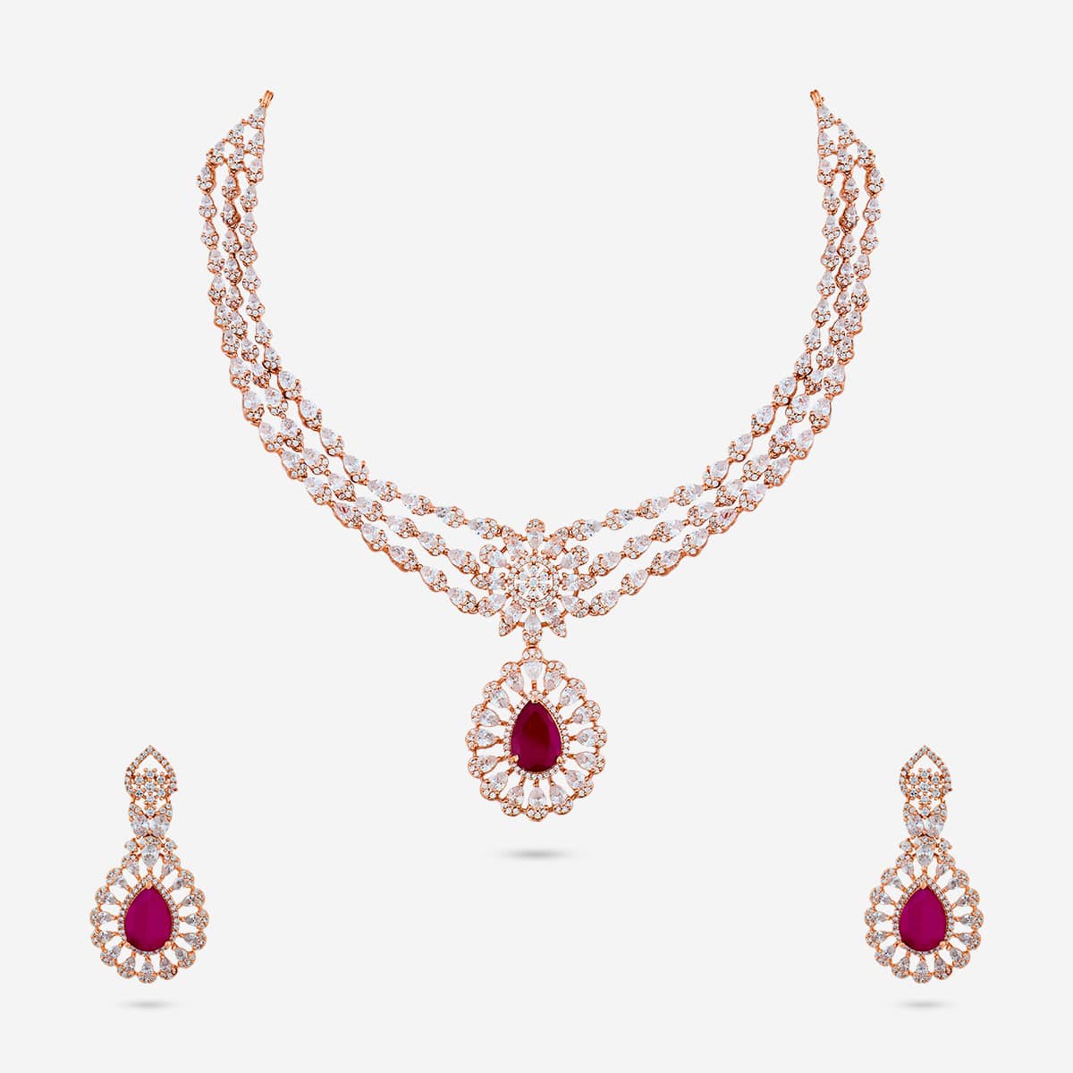Zircon Necklace Zircon Necklace 193777