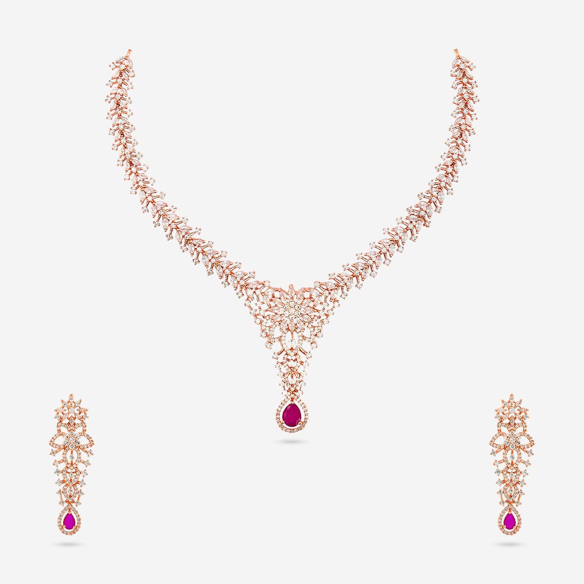 Zircon Necklace Zircon Necklace 195634