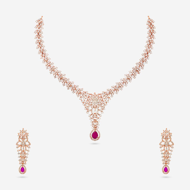 Zircon Necklace Zircon Necklace 195634