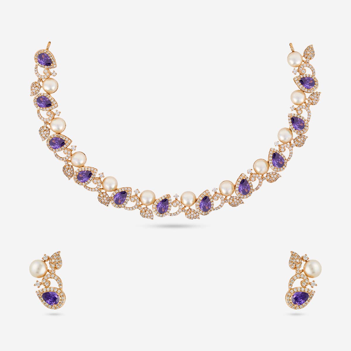 Zircon Necklace Zircon Necklace 203761