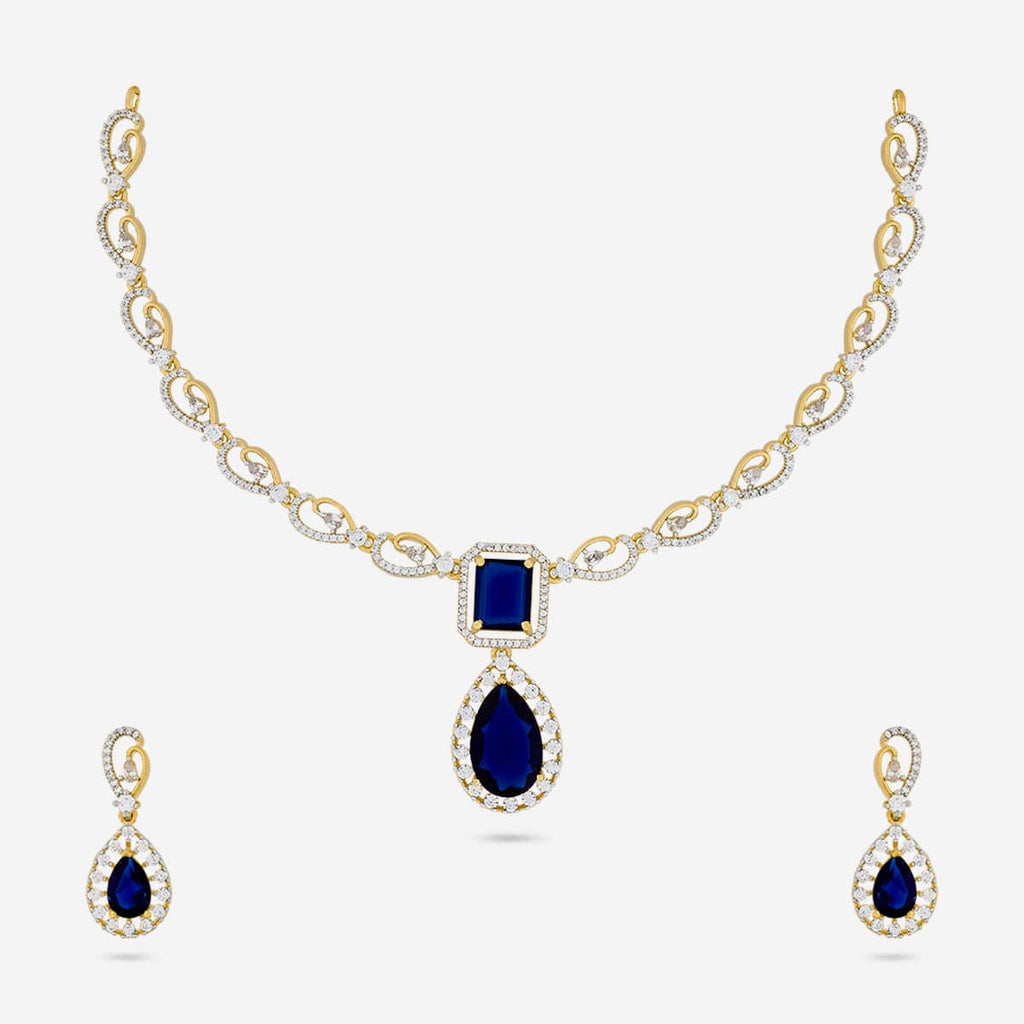 Zircon Necklace Zircon Necklace 190825