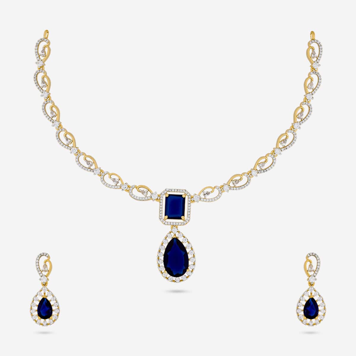 Zircon Necklace Zircon Necklace 190825