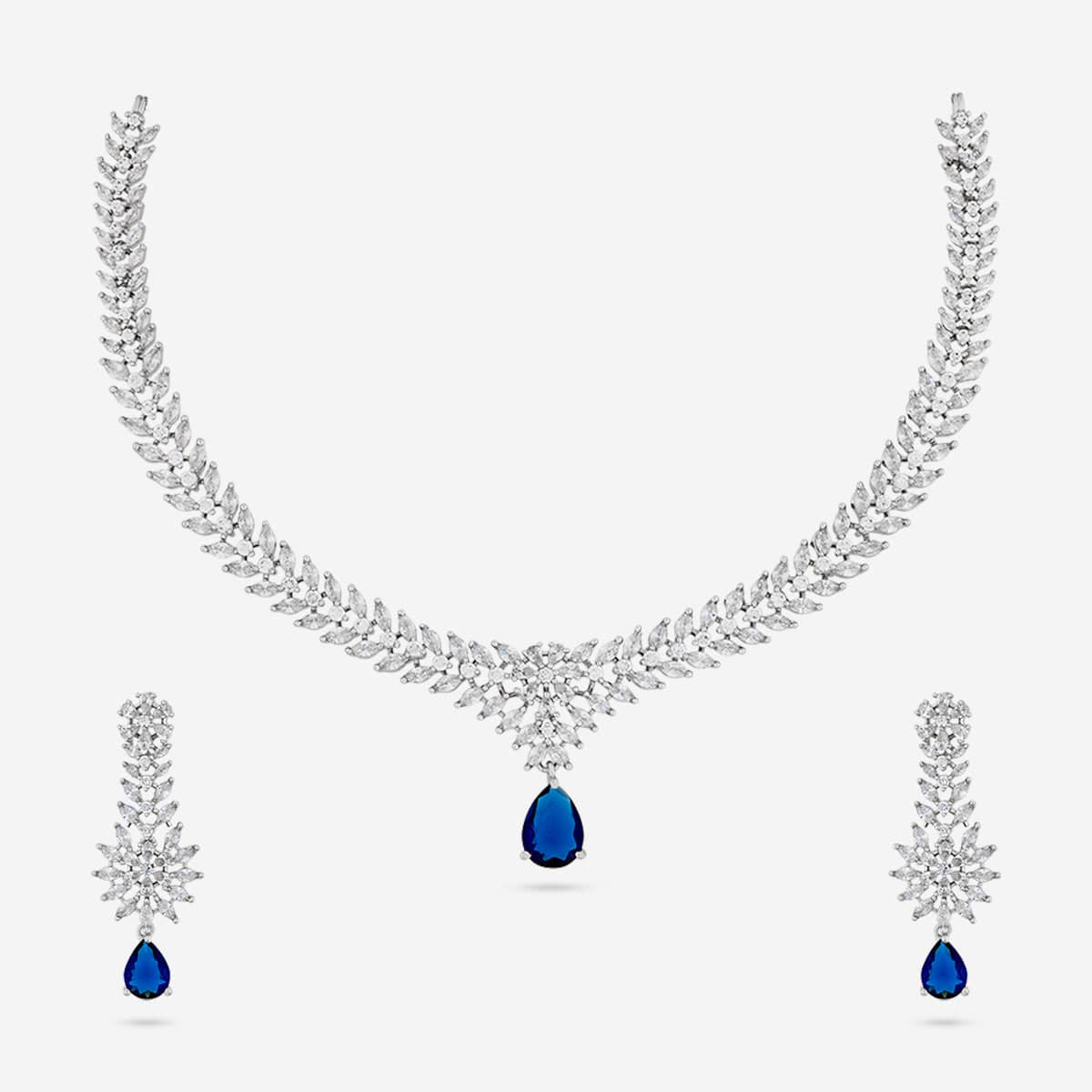 Zircon Necklace Zircon Necklace 190823