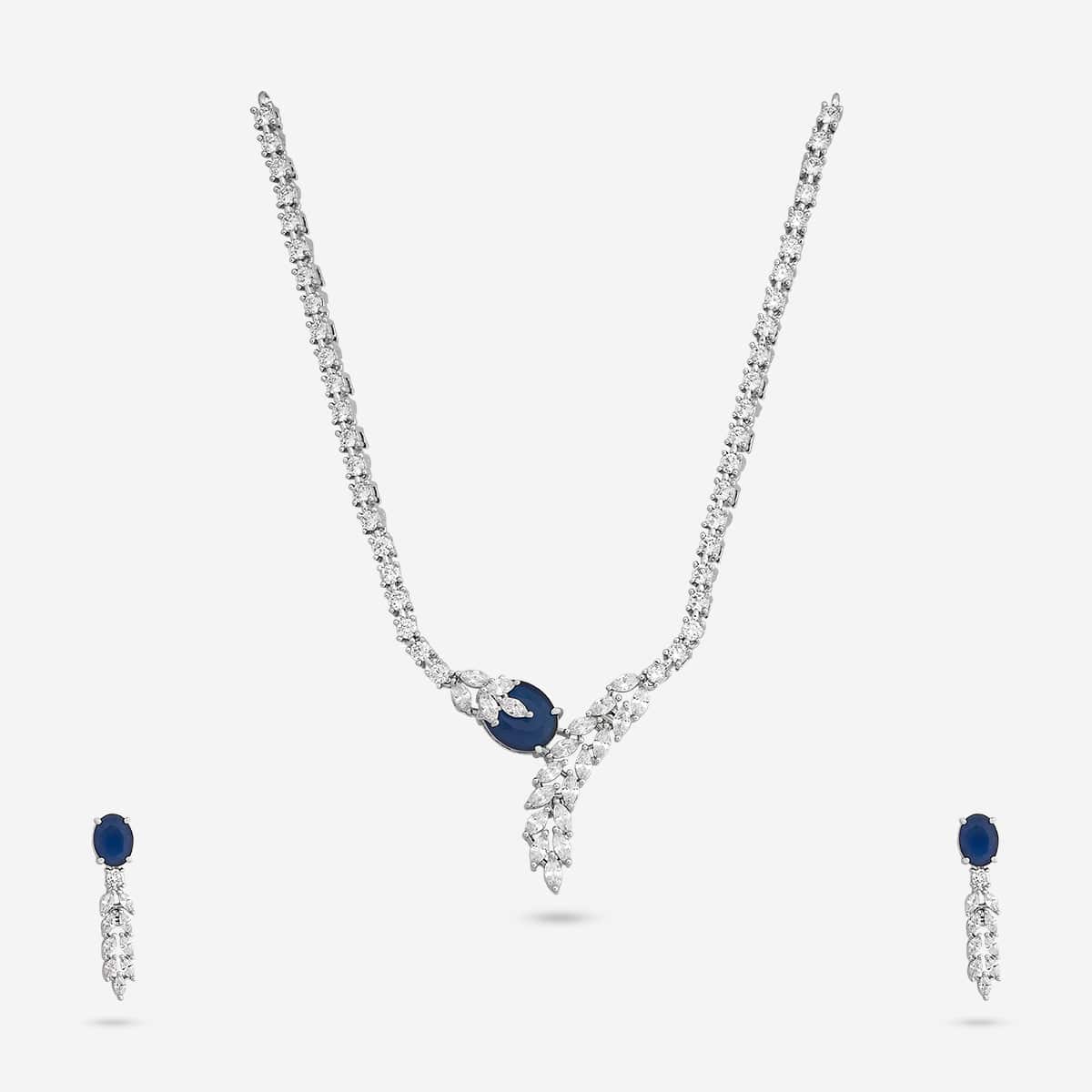 Zircon Necklace Zircon Necklace 190831