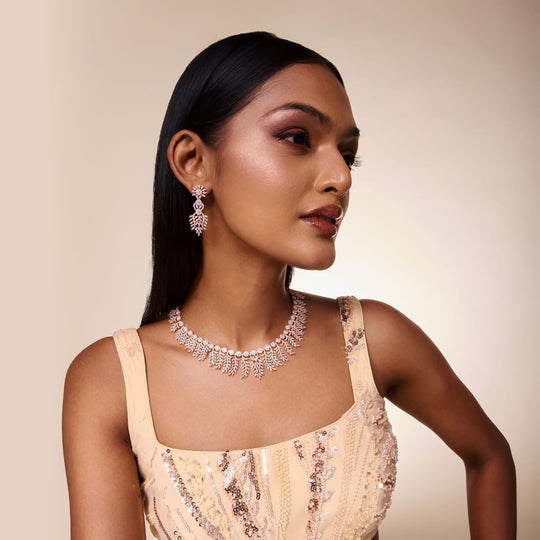 Zircon Necklace Zircon Necklace 197407