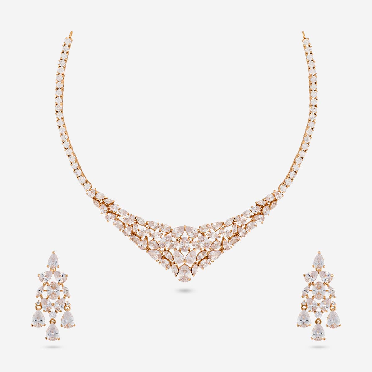 Zircon Necklace Zircon Necklace 200504