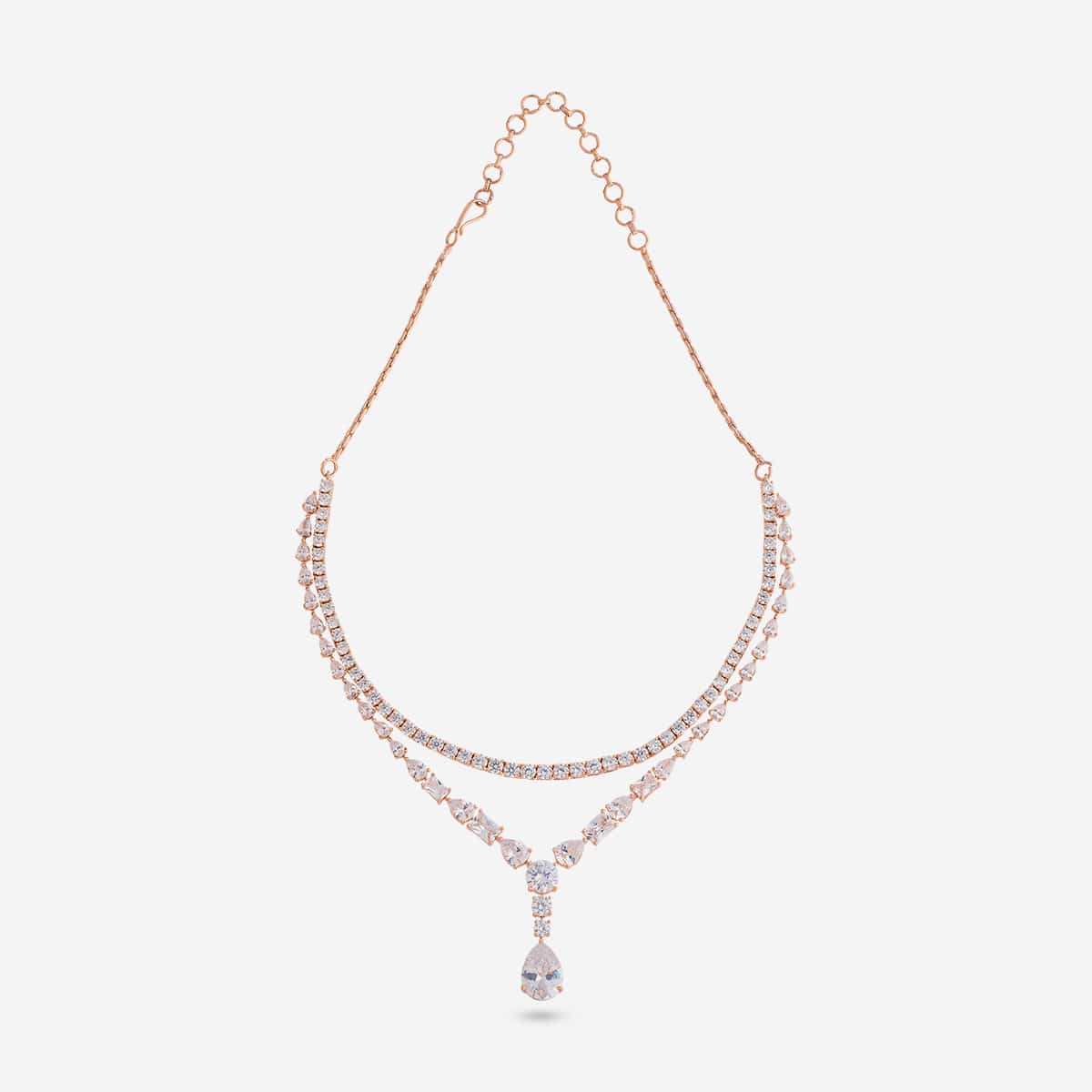 Zircon Necklace Zircon Necklace 200509