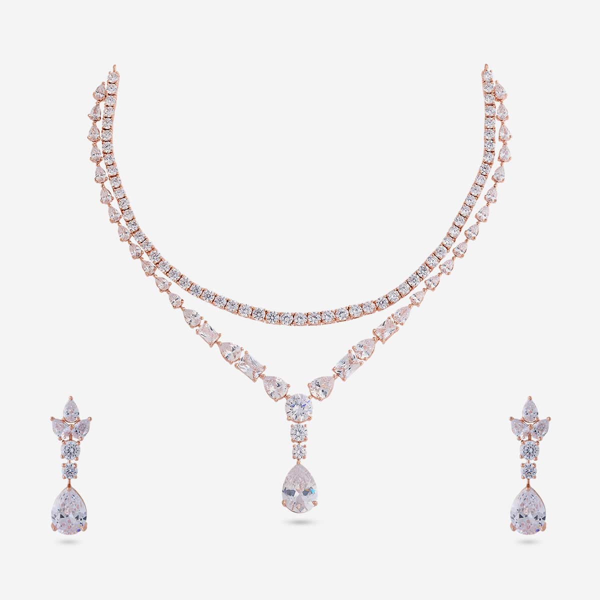 Zircon Necklace Zircon Necklace 200509