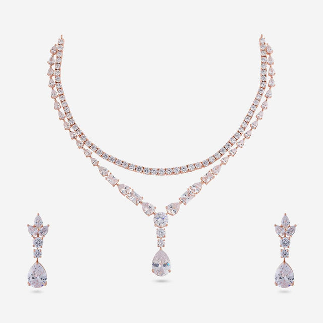 Zircon Necklace Zircon Necklace 200509