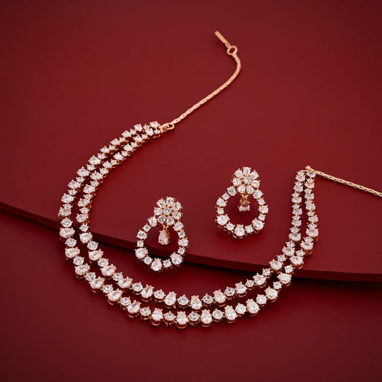 Zircon Necklace Zircon Necklace 200511