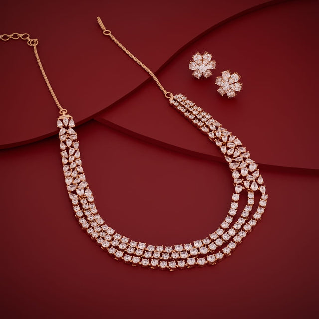 Zircon Necklace Zircon Necklace 200512