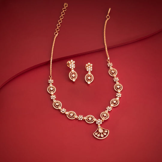 Zircon Necklace Zircon Necklace 202292