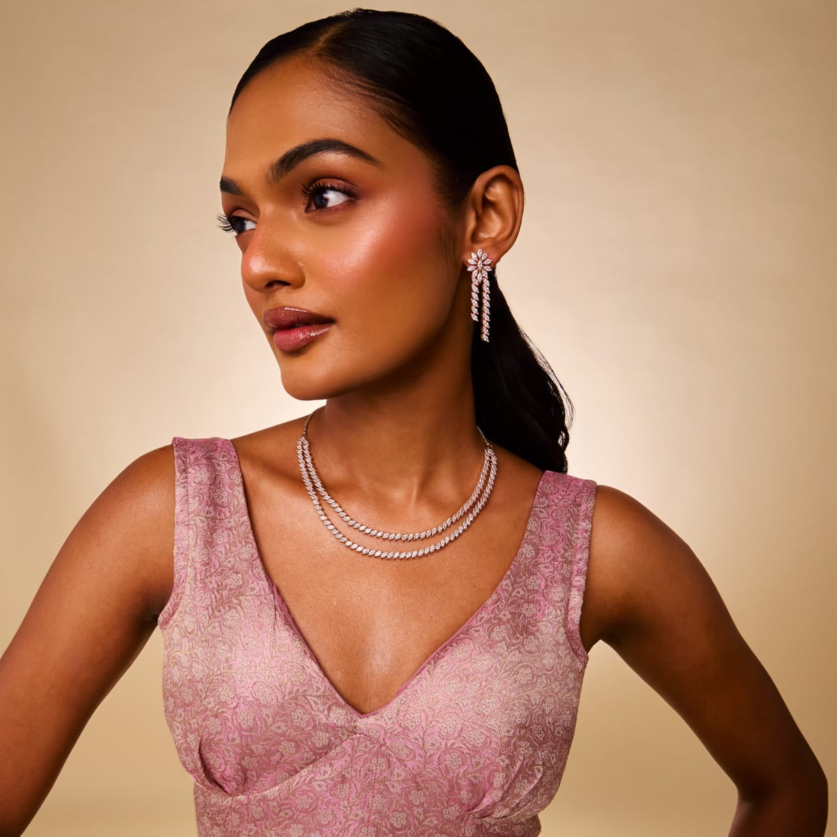 Zircon Necklace Zircon Necklace 202379