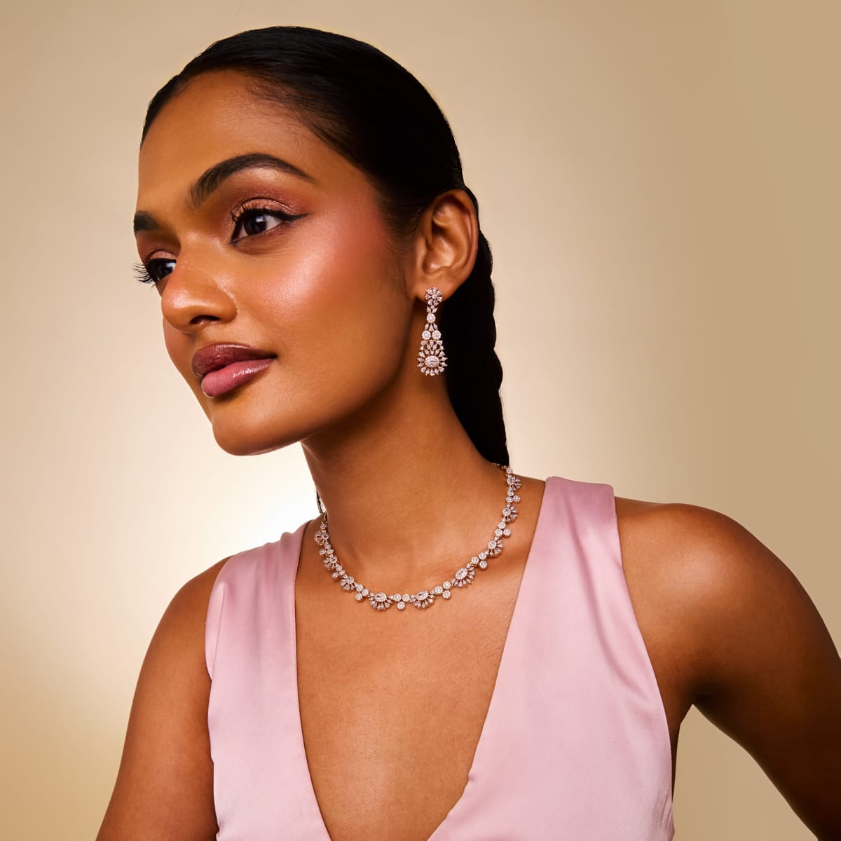 Zircon Necklace Zircon Necklace 202421