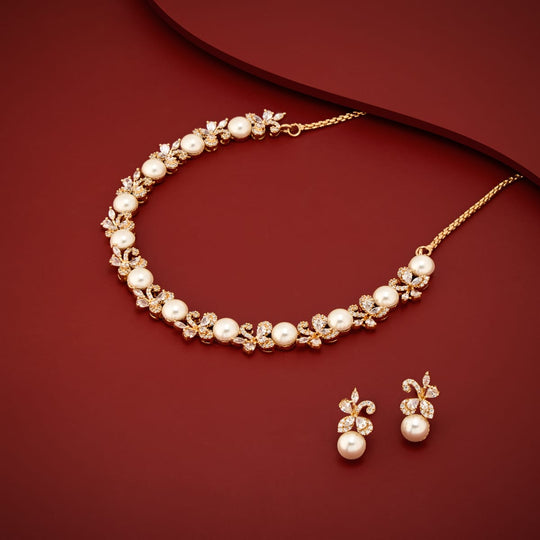 Zircon Necklace Zircon Necklace 203758