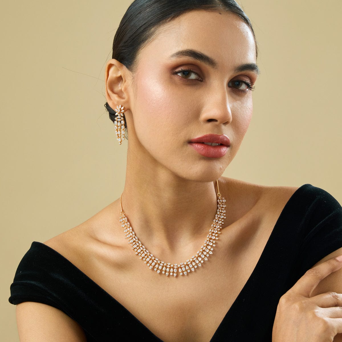 Zircon Necklace Zircon Necklace 183381
