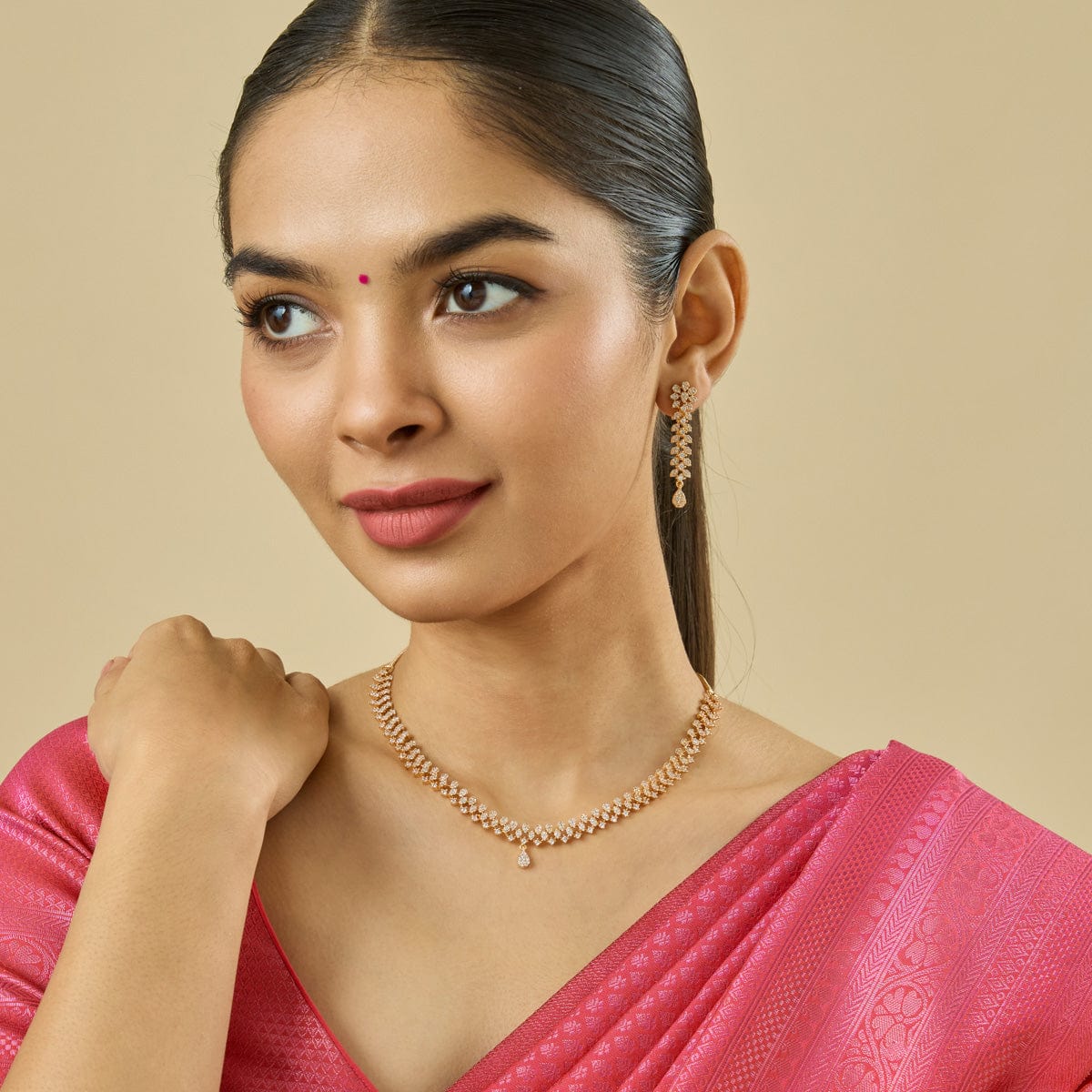 Zircon Necklace Zircon Necklace 183383