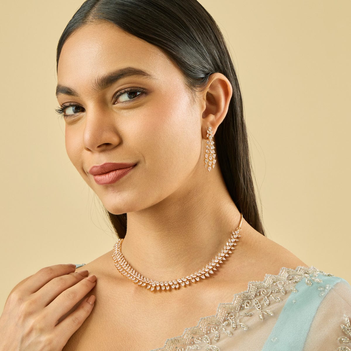 Zircon Necklace Zircon Necklace 184655