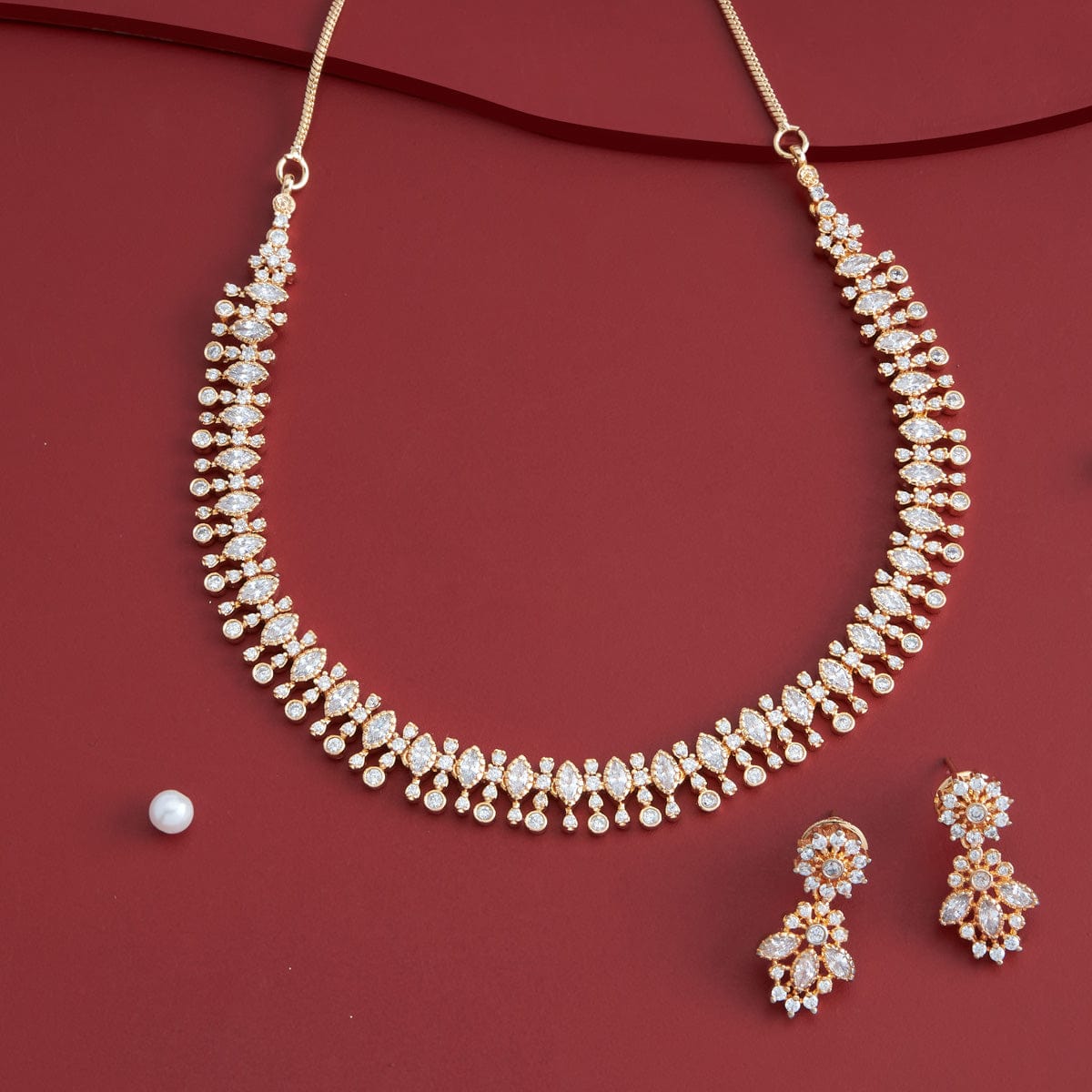 Zircon Necklace Zircon Necklace 185535