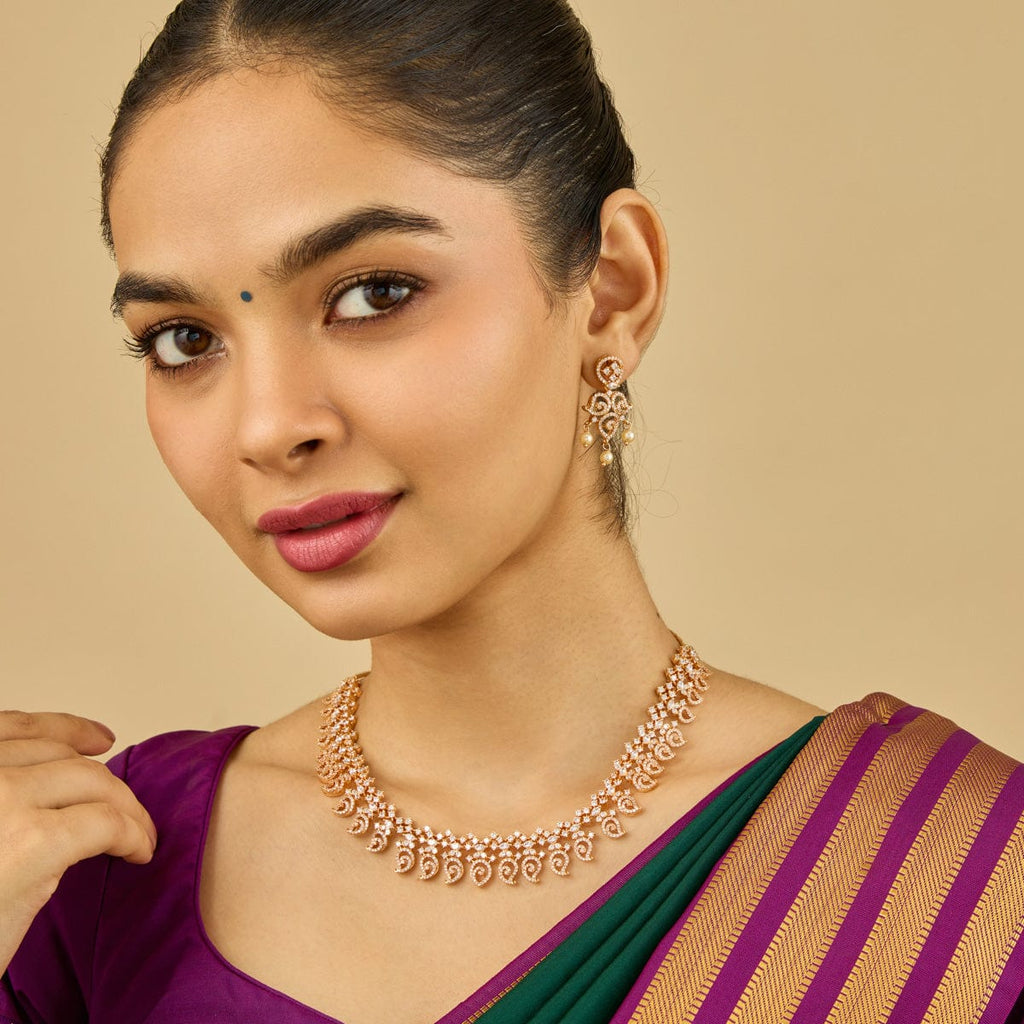 Zircon Necklace Zircon Necklace 185539