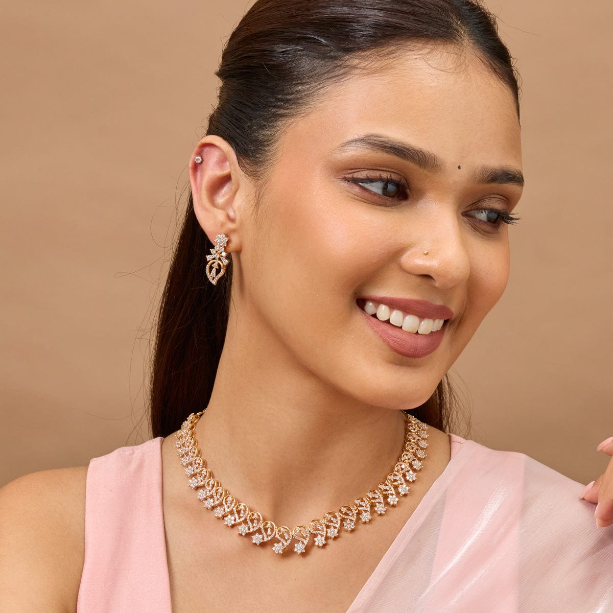 Zircon Necklace Zircon Necklace 185543