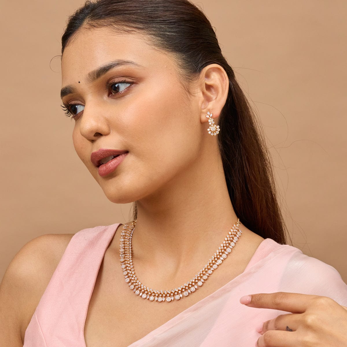 Zircon Necklace Zircon Necklace 186552