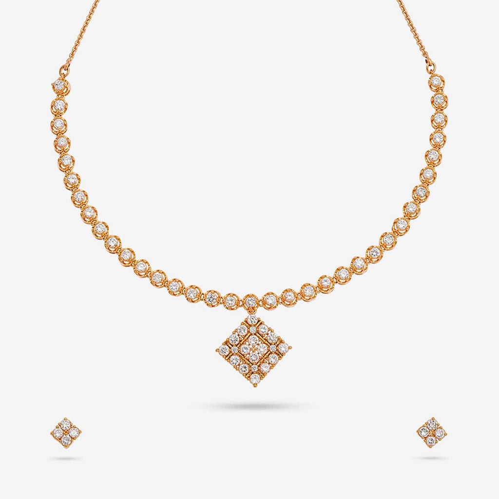 Zircon Necklace Zircon Necklace 186564