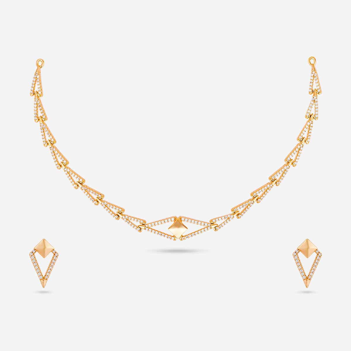 Zircon Necklace Zircon Necklace 187586