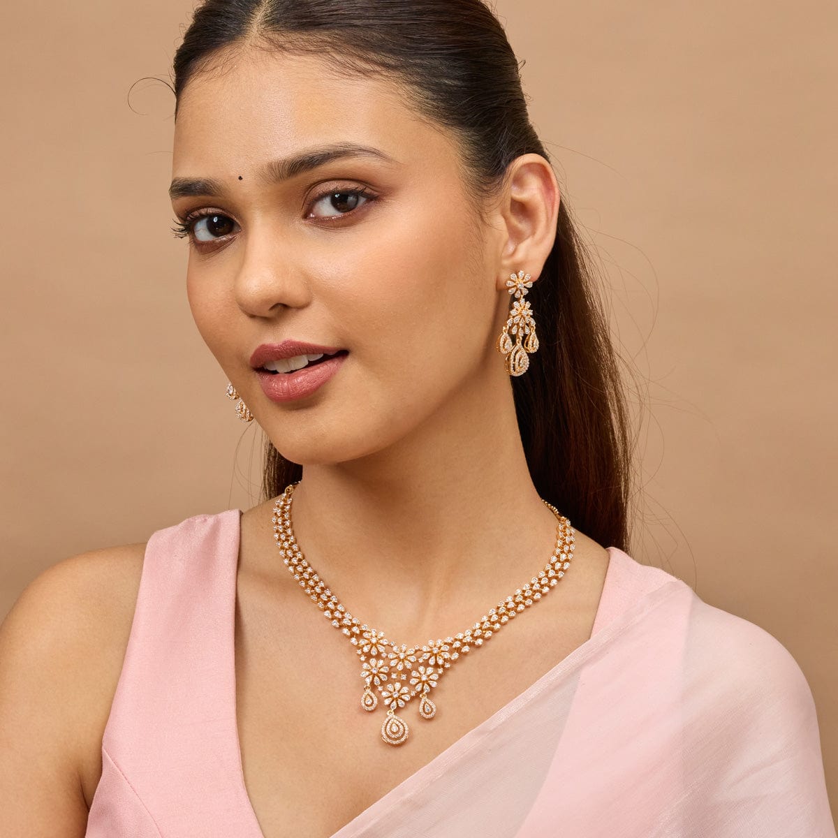 Zircon Necklace Zircon Necklace 187798