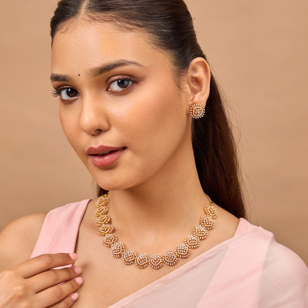 Zircon Necklace Zircon Necklace 187803