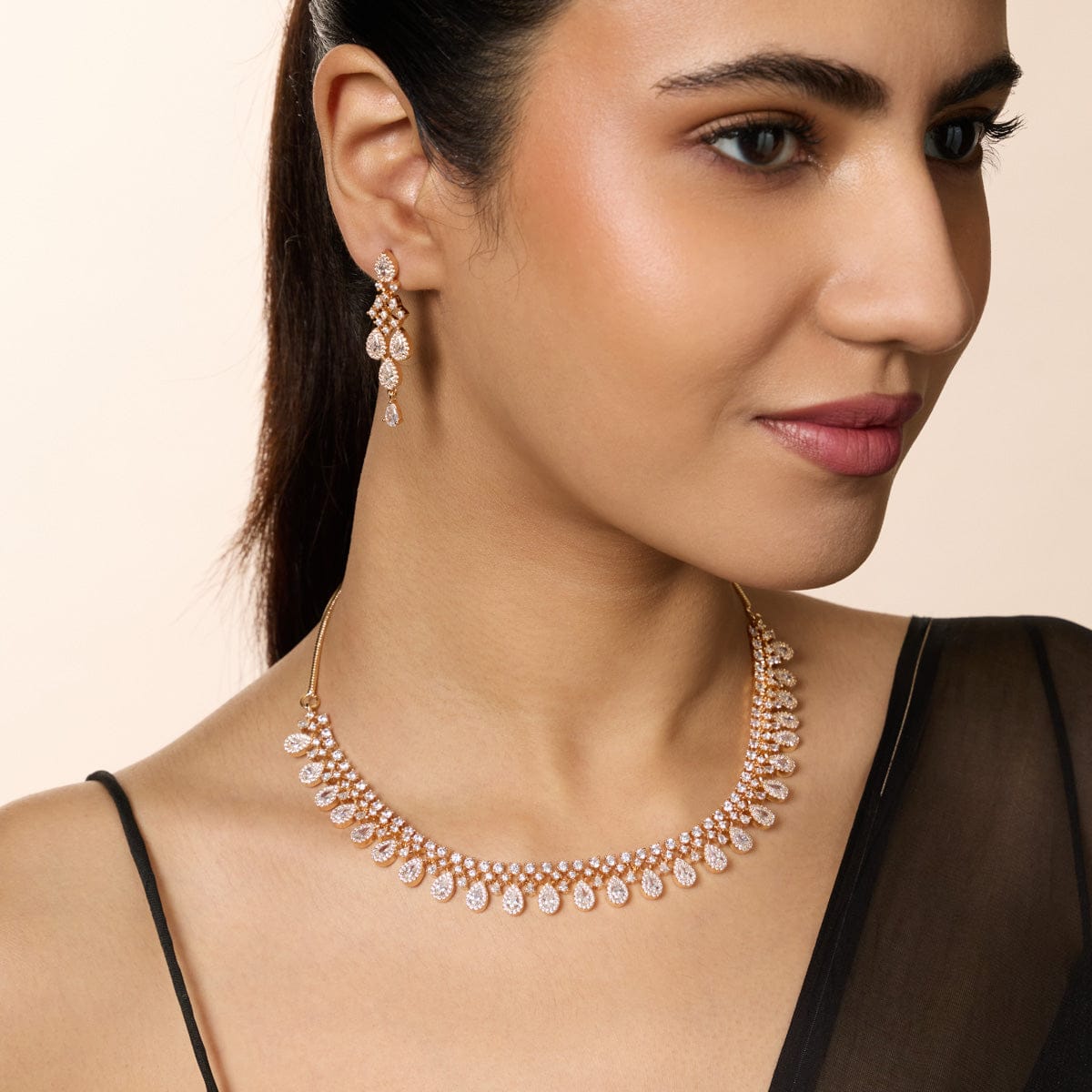 Zircon Necklace Zircon Necklace 188731