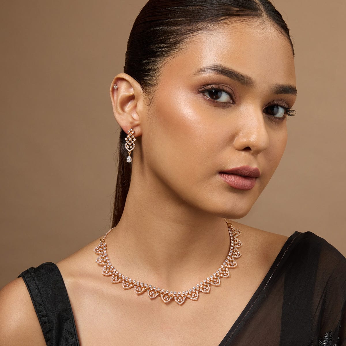 Zircon Necklace Zircon Necklace 188732