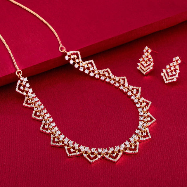 Zircon Necklace Zircon Necklace 190369