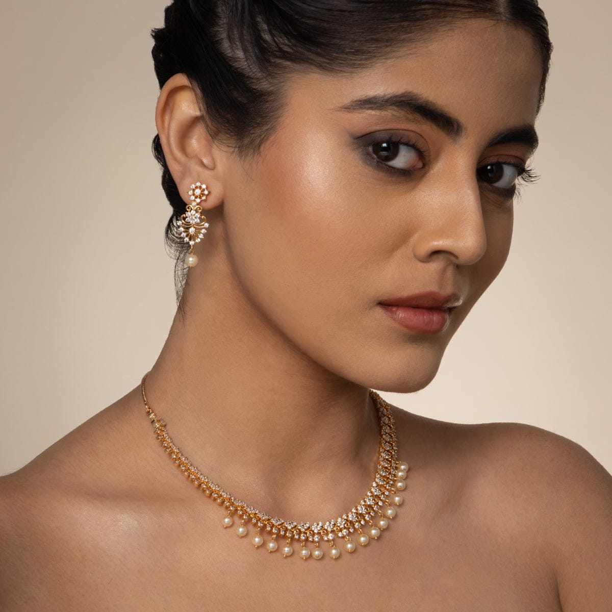 Zircon Necklace Zircon Necklace 190734