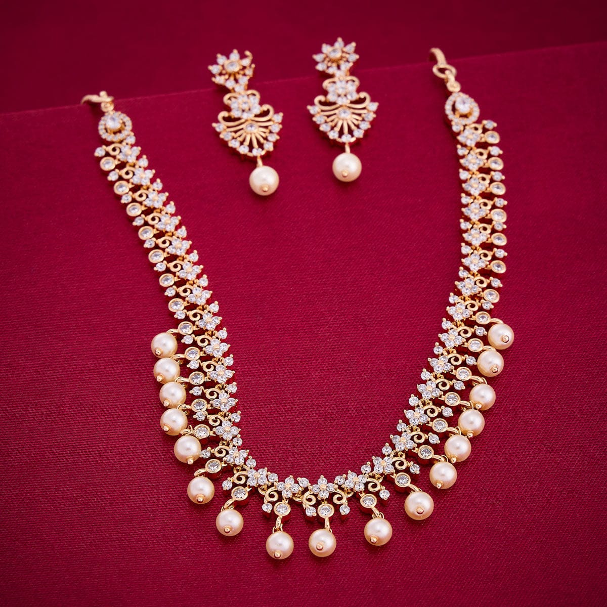 Zircon Necklace Zircon Necklace 190734