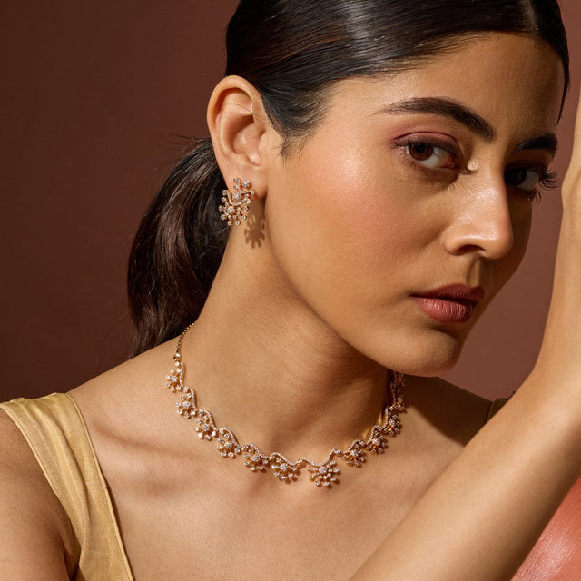 Zircon Necklace Zircon Necklace 190918