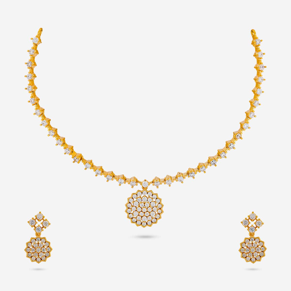 Zircon Necklace Zircon Necklace 191066